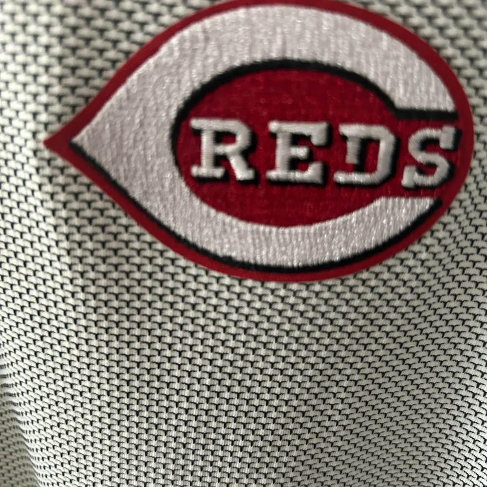 Men’s 3/4 zip Cincinnati Reds pullover - Picture 4 of 7